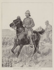 Tenente-General Sir George White, VC, para comandar as Forças Britânicas em Natal